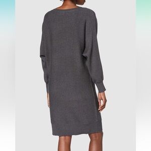 NOISY MAY Boatneck Knit Dress in BLACK | Size M